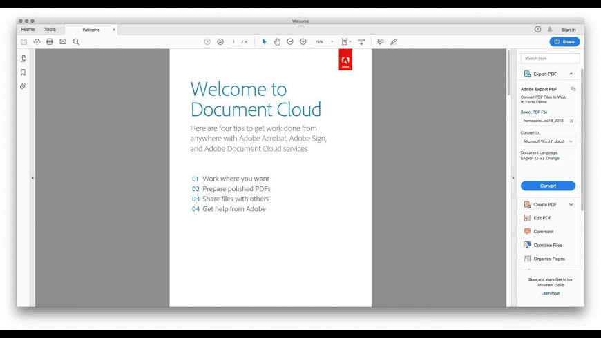 Adobe Acrobat Dc Free Download Mac